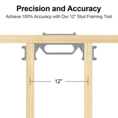 12-Inch Stud Master Tool Set for Precision Framing | AltitudeCraft(2 Piece Set) - AltitudeCraft