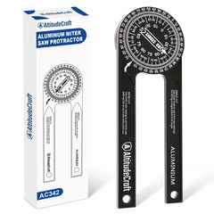 AltitudeCraft Precision Aluminum Miter Saw Protractor