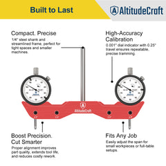 AltitudeCraft Precise Mill and Lathe Tramming Tool
