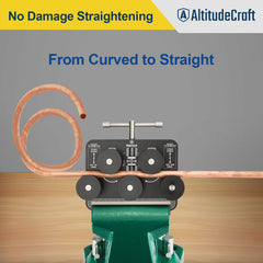 Tubing Straightener, Brake Line Straightener, Tube Straightener for 3/16" - 1.0" Diameters - AltitudeCraft