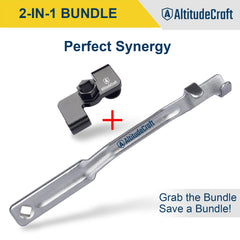 Wrench Extender & Wrench Extender Tool Bar Set - AltitudeCraft
