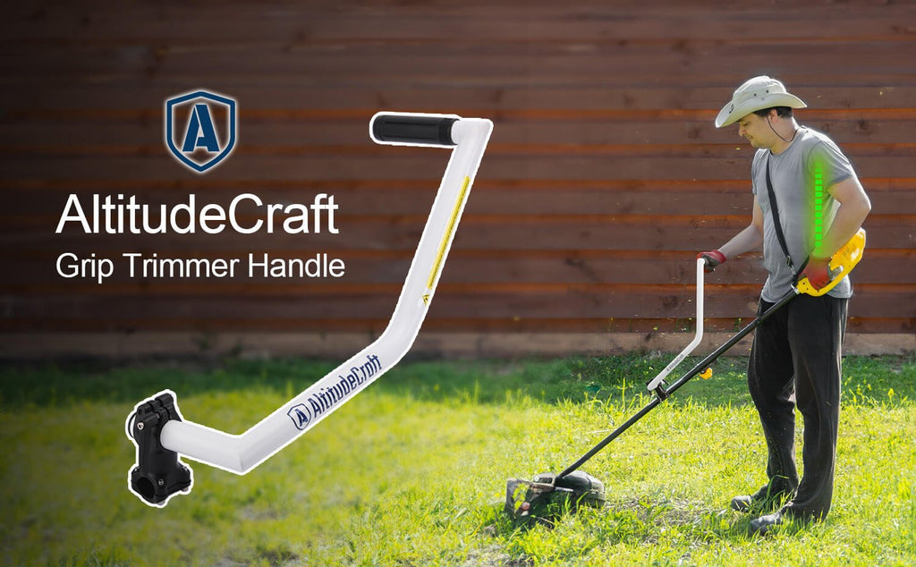 ergonomic weed trimmer handle shaft design comparison