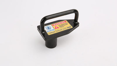 AltitudeCraft tandem slide stopper with a yellow warning label on a light grey background