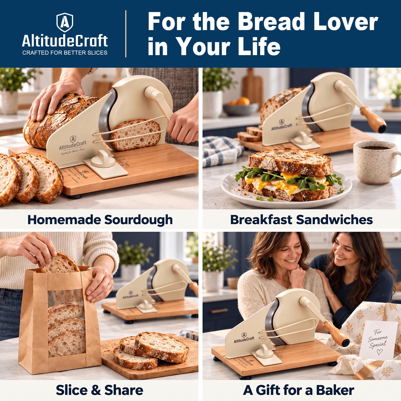 AltitudeCraft manual sourdough bread slicer AC422 - image 9