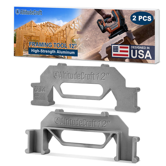 12-Inch Stud Master Tool Set for Precision Framing | AltitudeCraft(2 Piece Set) - AltitudeCraft