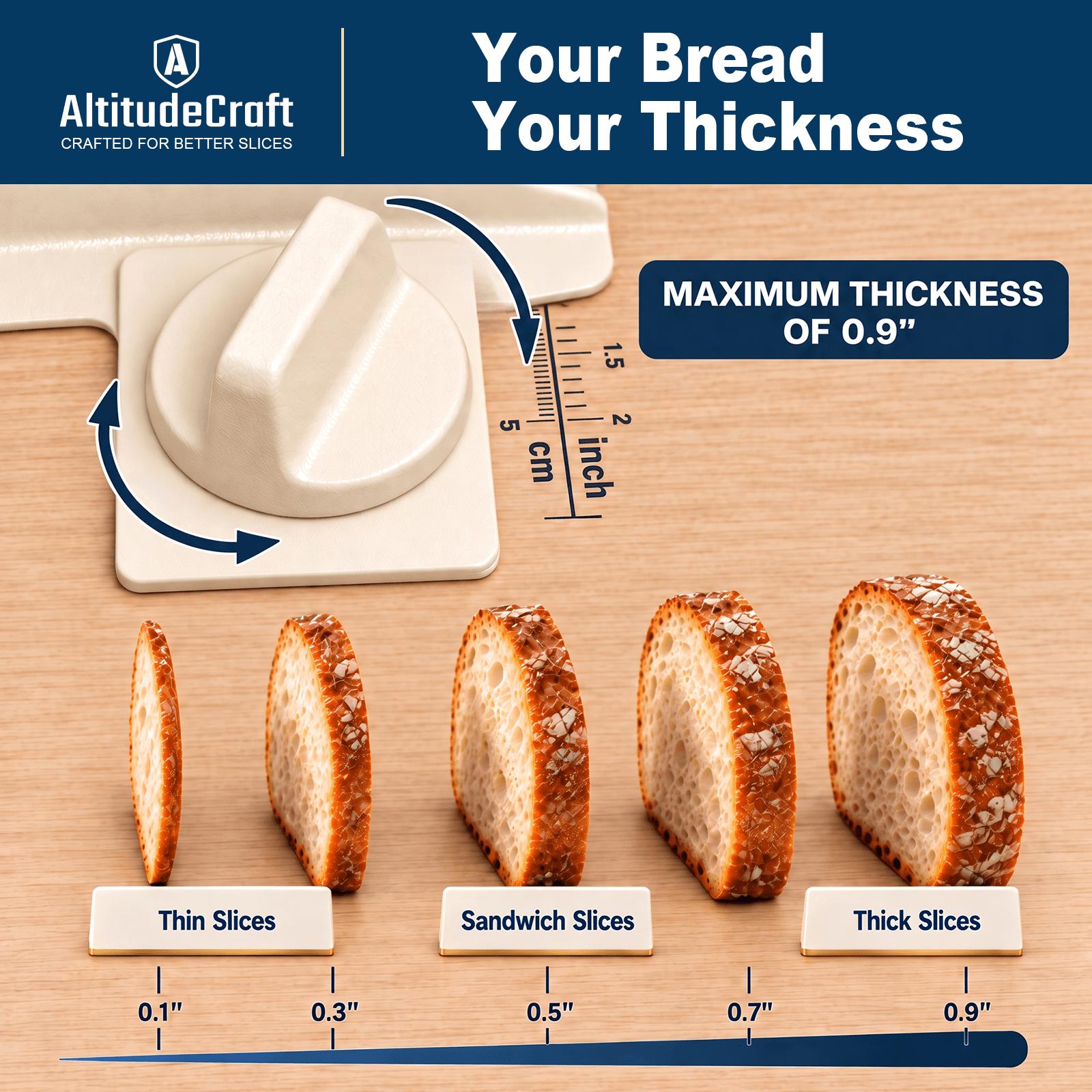 AltitudeCraft manual sourdough bread slicer AC422 - image 4