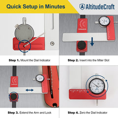AltitudeCraft Precision Table Saw Alignment Gauge