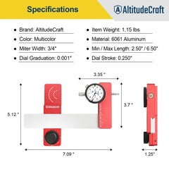 AltitudeCraft Precision Table Saw Alignment Gauge