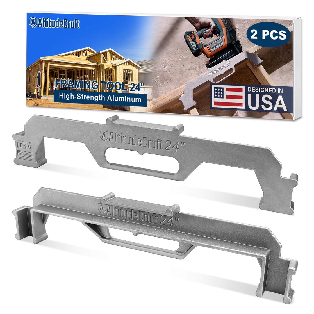 AltitudeCraft 24-Inch Stud Master Framing Tools | Precision Wall Stud Framing for DIY & Professional Use - AltitudeCraft