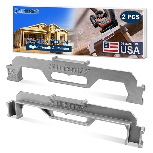 AltitudeCraft 24-Inch Stud Master Framing Tools | Precision Wall Stud Framing for DIY & Professional Use - AltitudeCraft