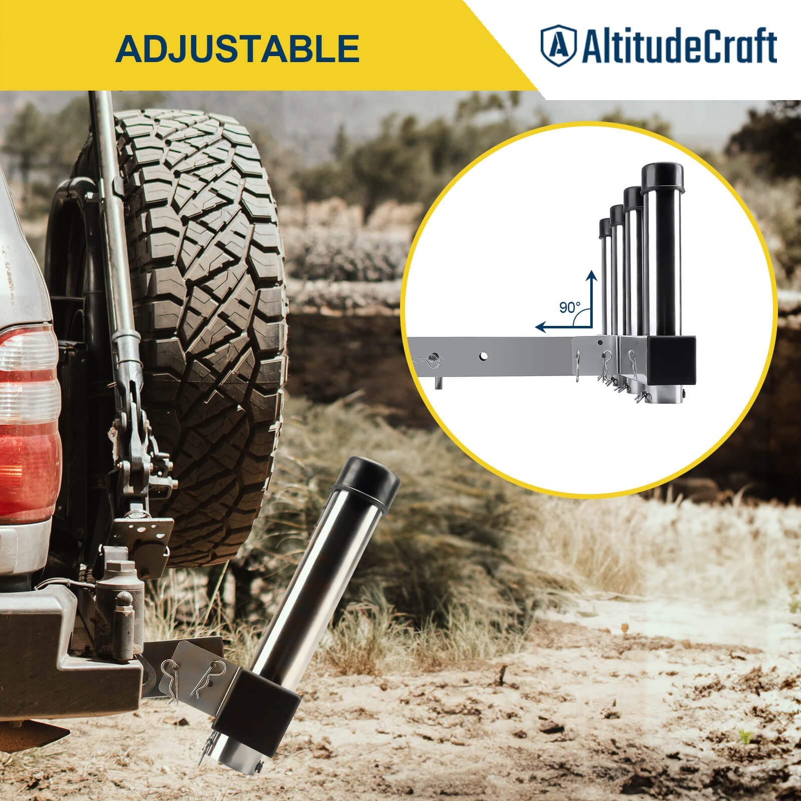 AltitudeCraft Car Fishing Rod Holder: Ultimate Accessory for