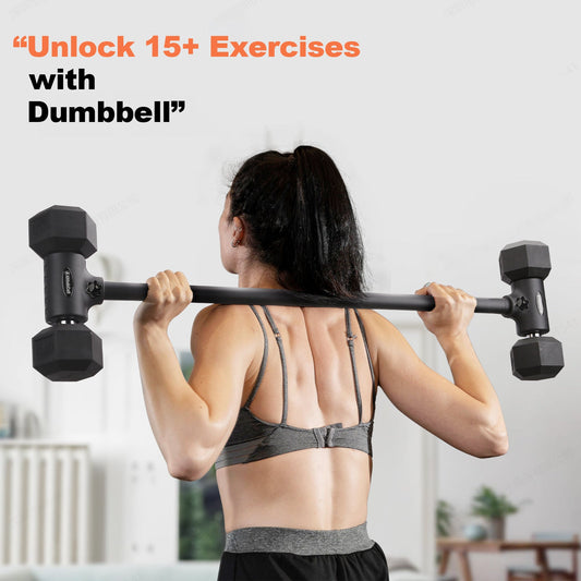 AltitudeCraft Dumbbell Barbell Converter Bar - AltitudeCraft