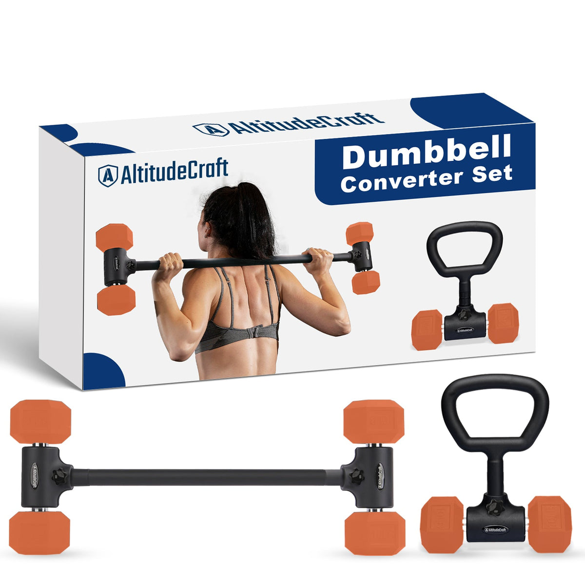 AltitudeCraft Dumbbell Barbell Converter Set - AltitudeCraft