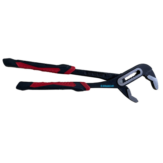 AltitudeCraft Locking pliers, 12 Inch Adjustable Groove Slip Joint Set, V-Jaw Tongue and Quick Release Plumbing Pliers - AltitudeCraft