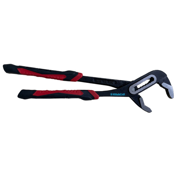 AltitudeCraft Locking pliers, 12 Inch Adjustable Groove Slip Joint Set, V-Jaw Tongue and Quick Release Plumbing Pliers - AltitudeCraft