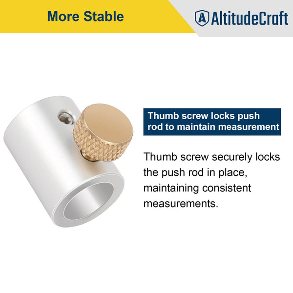AltitudeCraft Overall Length Gauge Straight, Compatible with Bolt - Action and Single - Shot Firearms - AltitudeCraft