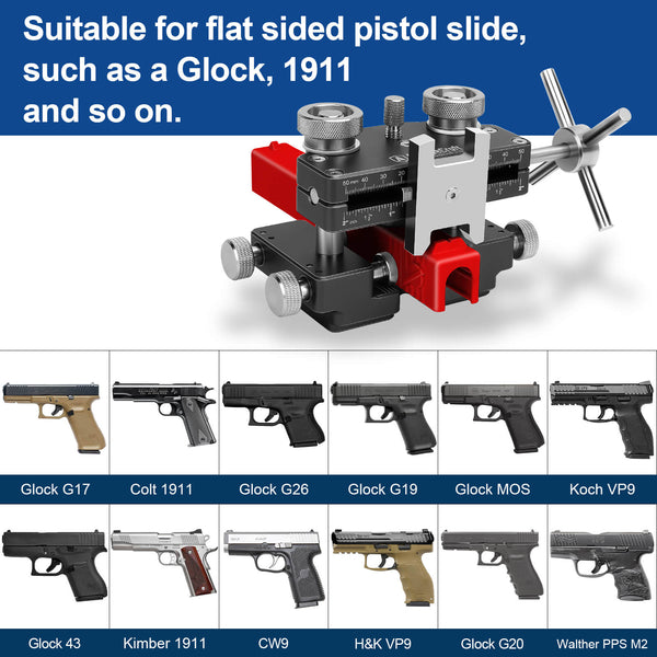 AltitudeCraft Sight Pusher Tool Precision Front and Rear Sight Adjustment - AltitudeCraft