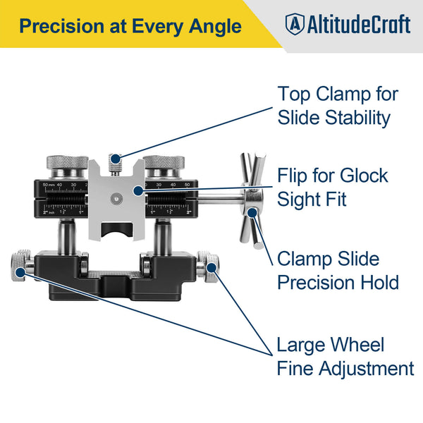 AltitudeCraft Sight Pusher Tool Precision Front and Rear Sight Adjustment - AltitudeCraft