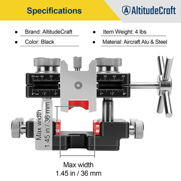 AltitudeCraft Sight Pusher Tool Precision Front and Rear Sight Adjustment - AltitudeCraft