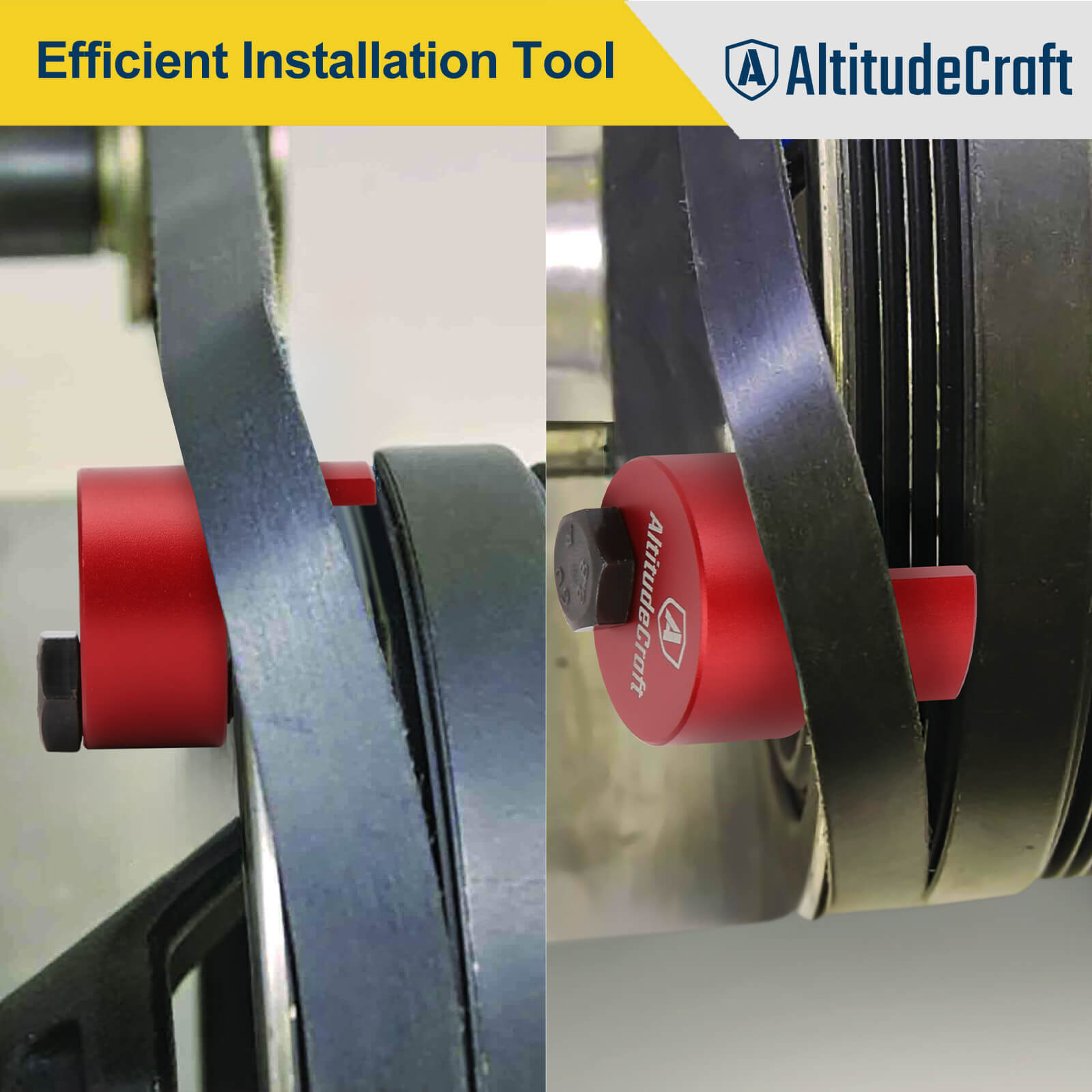 Handy Magnetic Stretch Belt Remover & Installer Tool – Portable Metal For Quick Serpentine Belt Work