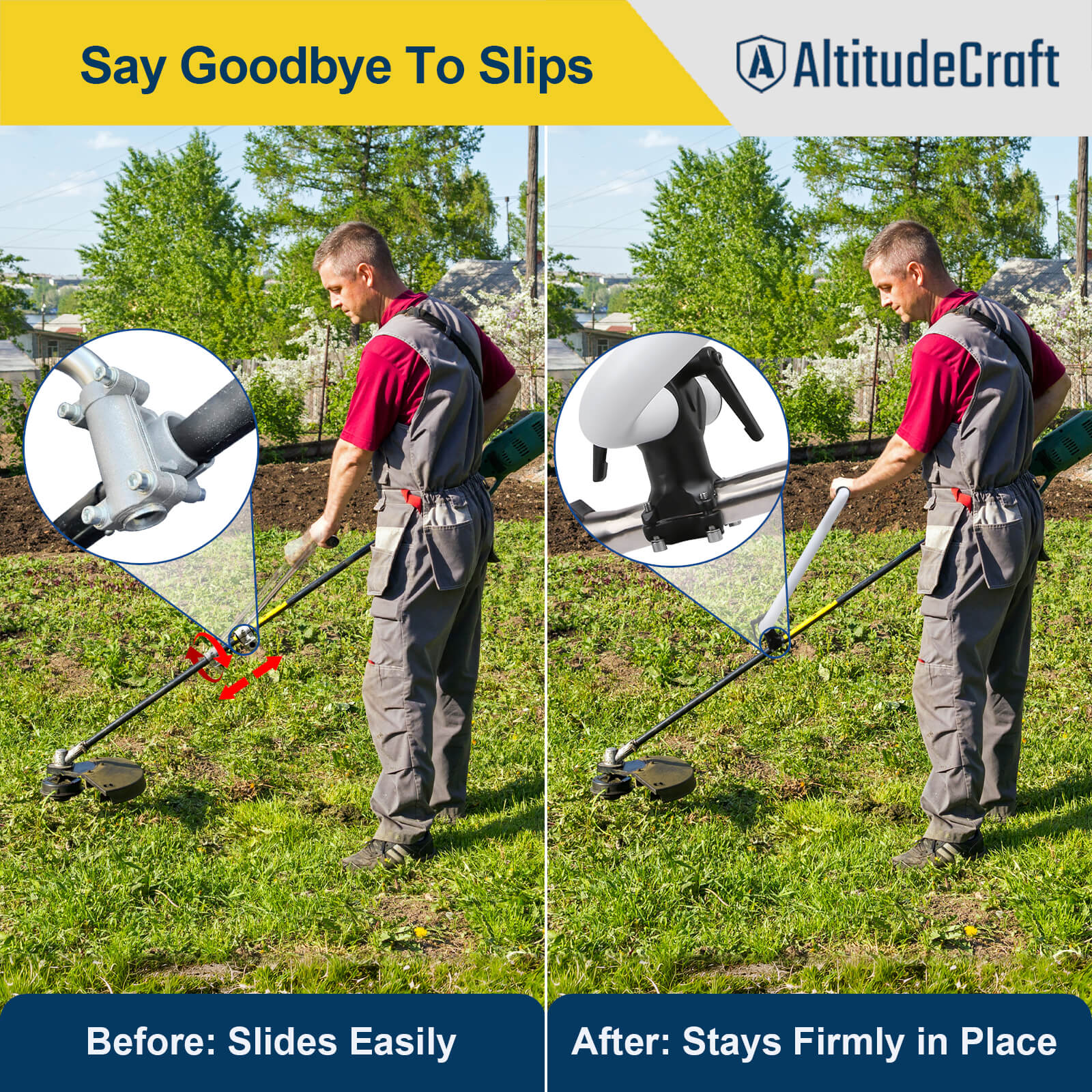 AltitudeCraft Weed Wacker Trimmer Grip - AltitudeCraft