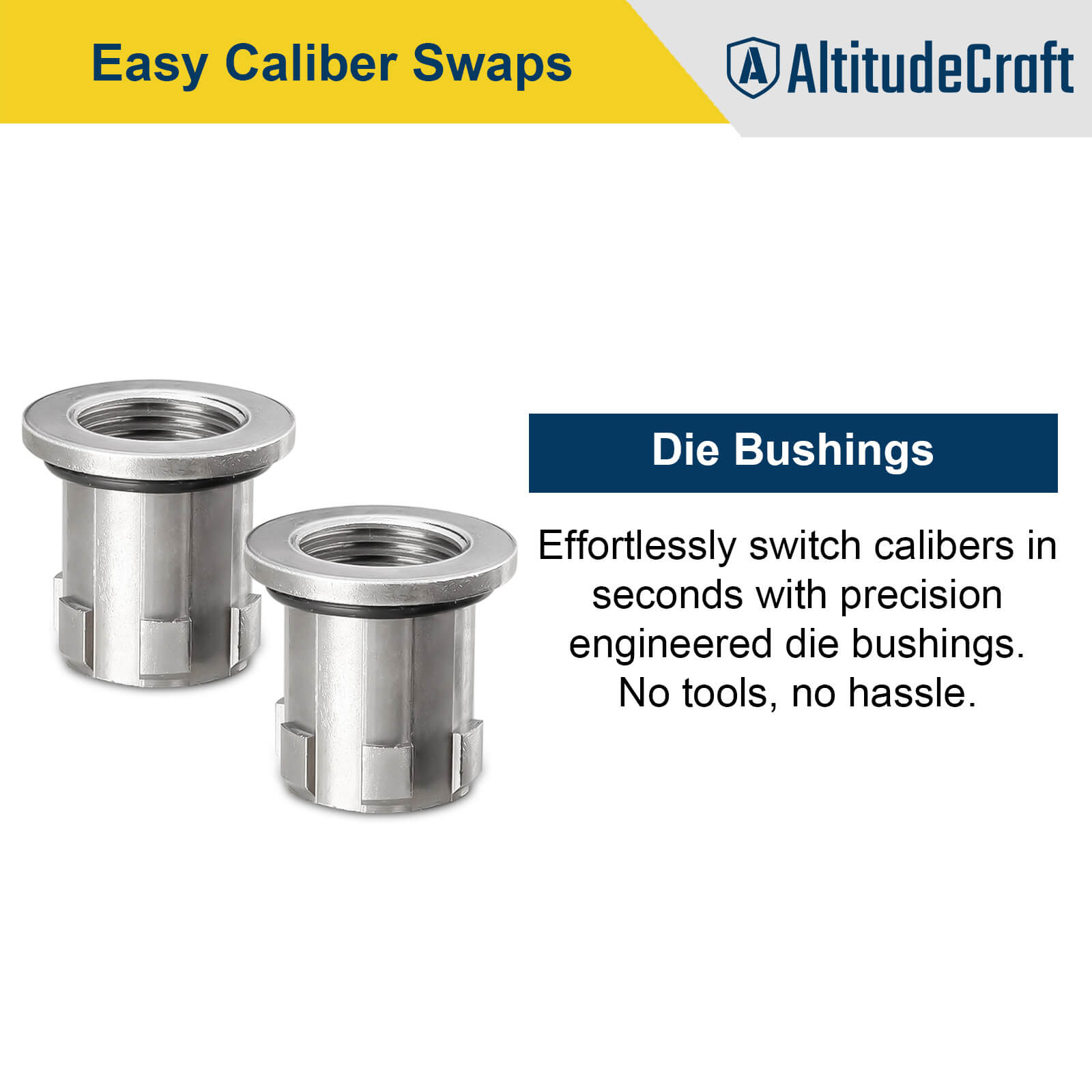 AltitudeCraft Die Bushings and Conversion Kit (2 Pack)