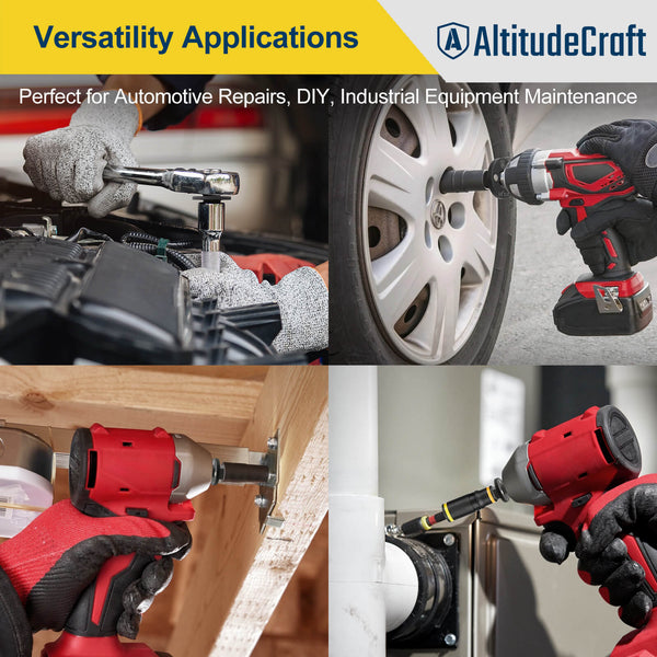 Low Profile Impact Socket Adapter Set, Drive Ratchet Adapter Set - AltitudeCraft