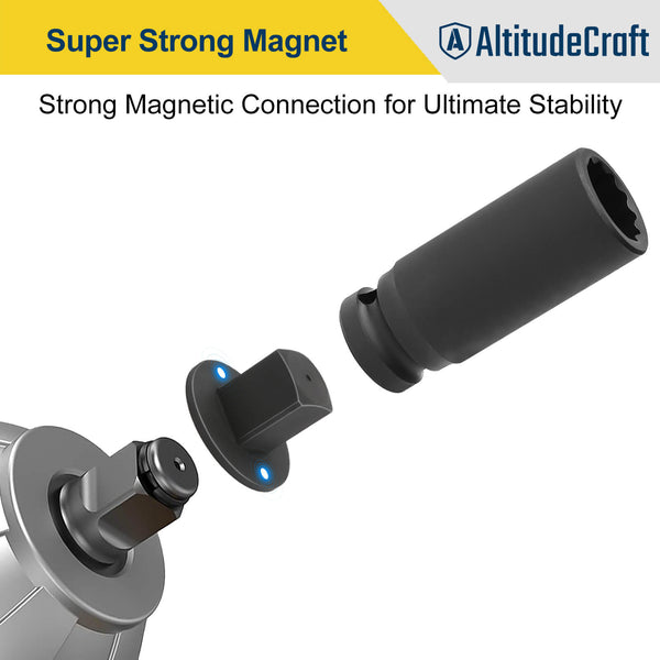 Low Profile Impact Socket Adapter Set, Drive Ratchet Adapter Set - AltitudeCraft
