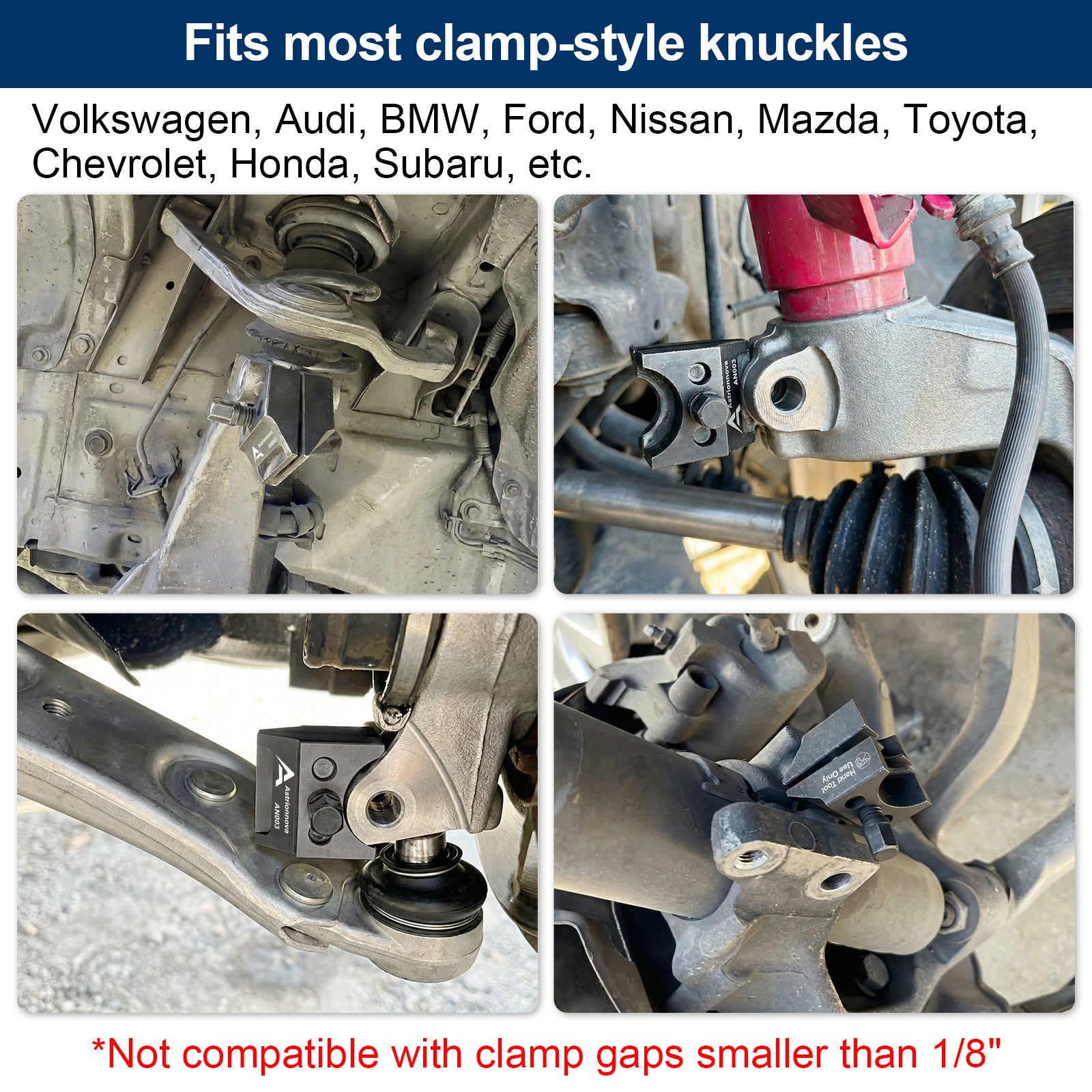 Universal vehicle compatibility - fits VW Audi BMW Ford Honda Toyota and more
